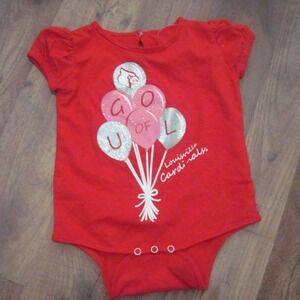 LOUISVILLE CARDINALS‎ 3-6M BABY INFANT ROMPER SHIRT VINTAGE Y2K 00S L7